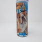 Life is better with a Bulldog - 20oz Stainless Tumbler
