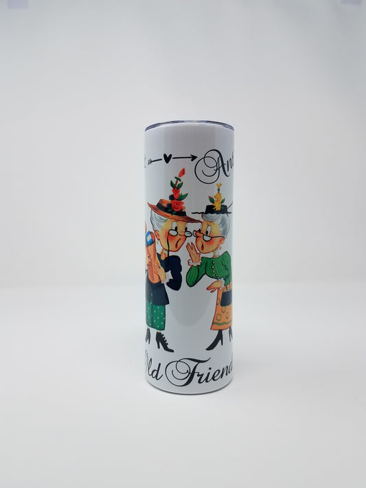 The Best Antiques Are Best Friends - 20oz Stainless Tumbler