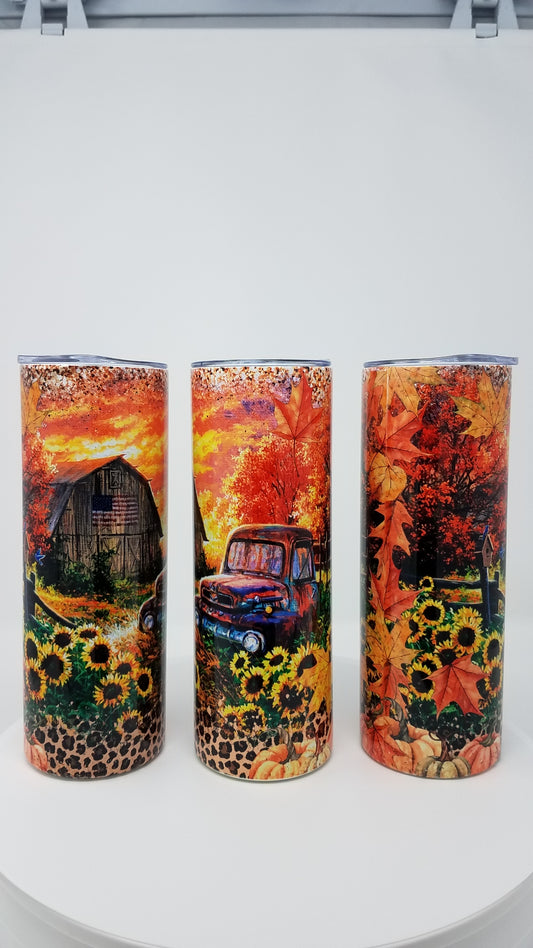 Fall - 20oz Stainless Tumbler